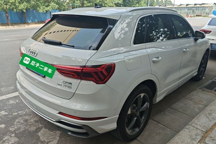 Used Audi Q3 2021 35 TFSI Fashion Dynamic Model Rear Right 45 Deg
