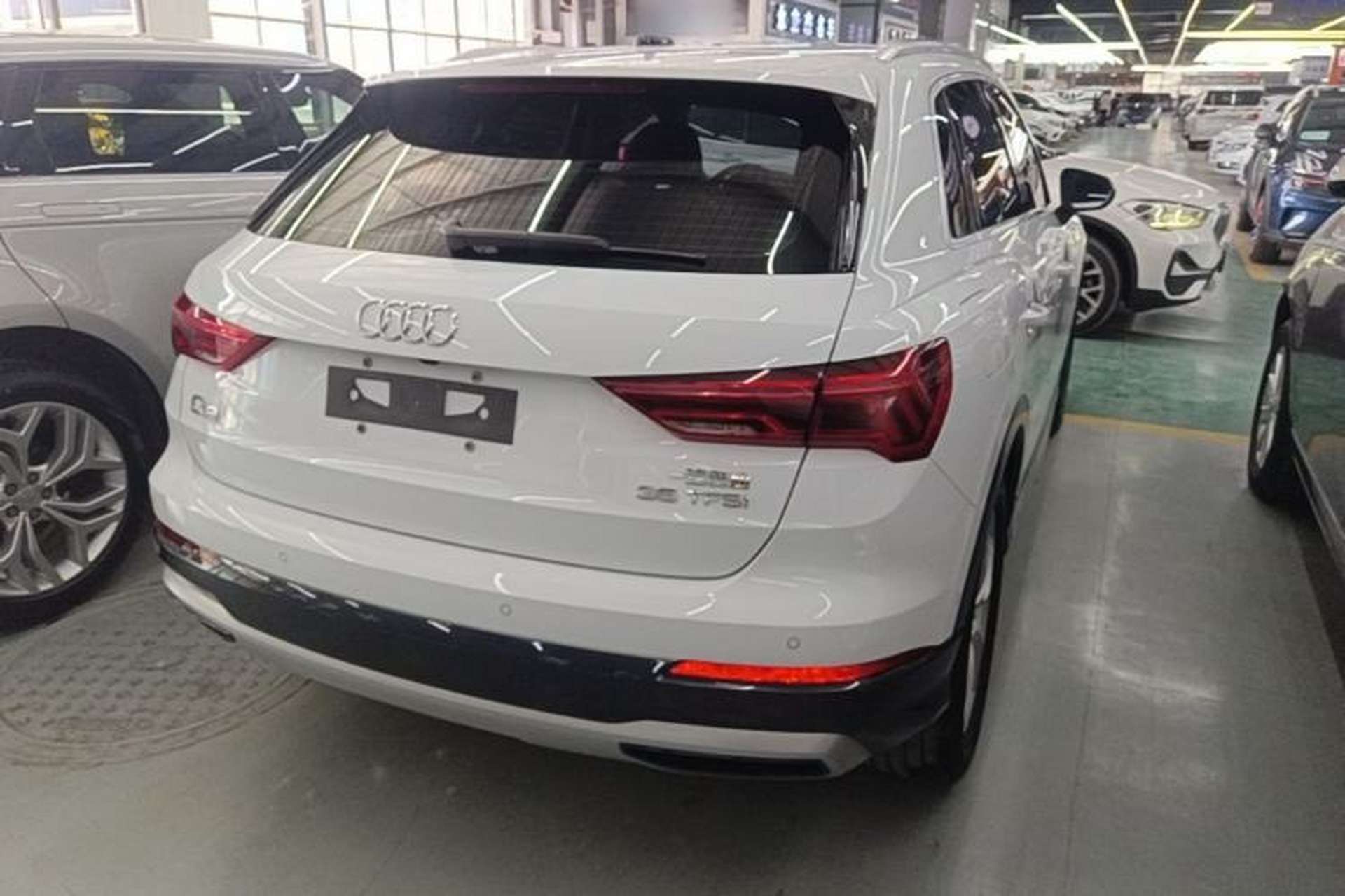 Used Audi Q3 2021 35 TFSI Fashionable and Elegant Model Rear Right 45 Deg