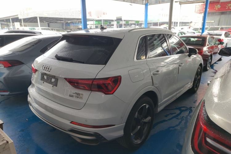 Used Audi Q3 2021 35 TFSI Fashion Dynamic Model Rear Right 45 Deg