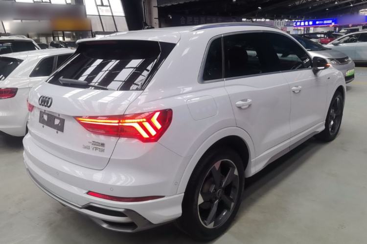 Used Audi Q3 2021 35 TFSI Fashion Dynamic Model Rear Right 45 Deg