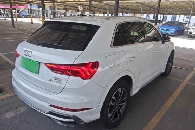 Used Audi Q3 2021 35 TFSI Progressive Dynamic Edition Rear Right 45 Deg