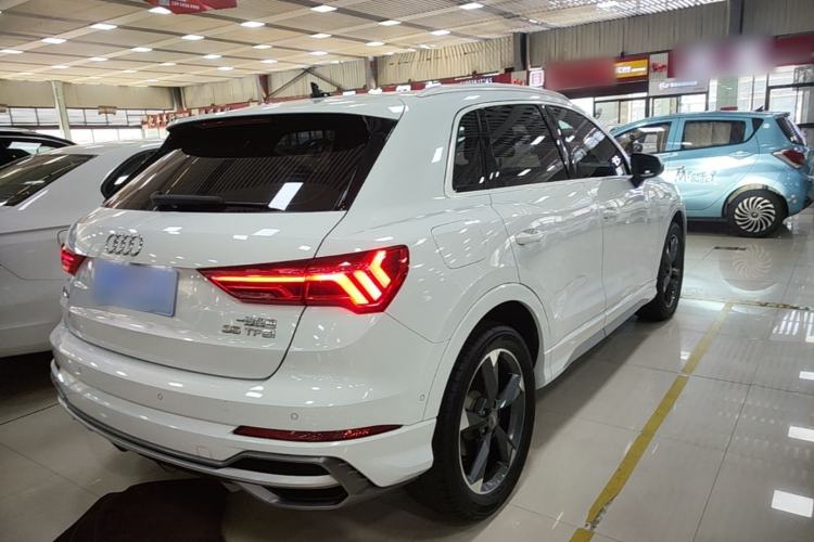 Used Audi Q3 2021 35 TFSI Fashion Dynamic Model Rear Right 45 Deg