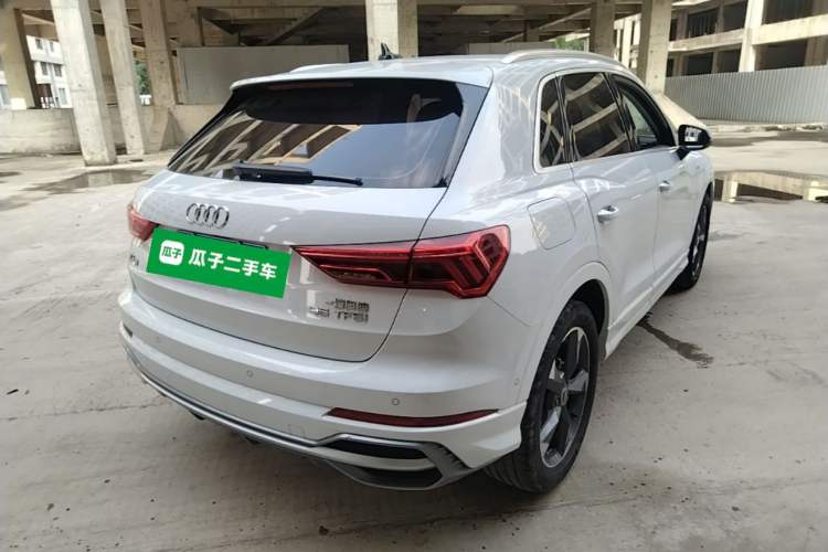 Used Audi Q3 2021 35 TFSI Fashion Dynamic Model Rear Right 45 Deg