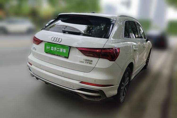 Used Audi Q3 2021 35 TFSI Progressive Dynamic Edition Rear Right 45 Deg