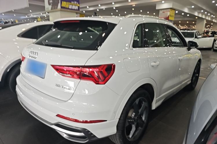 Used Audi Q3 2021 35 TFSI Fashion Dynamic Model Rear Right 45 Deg