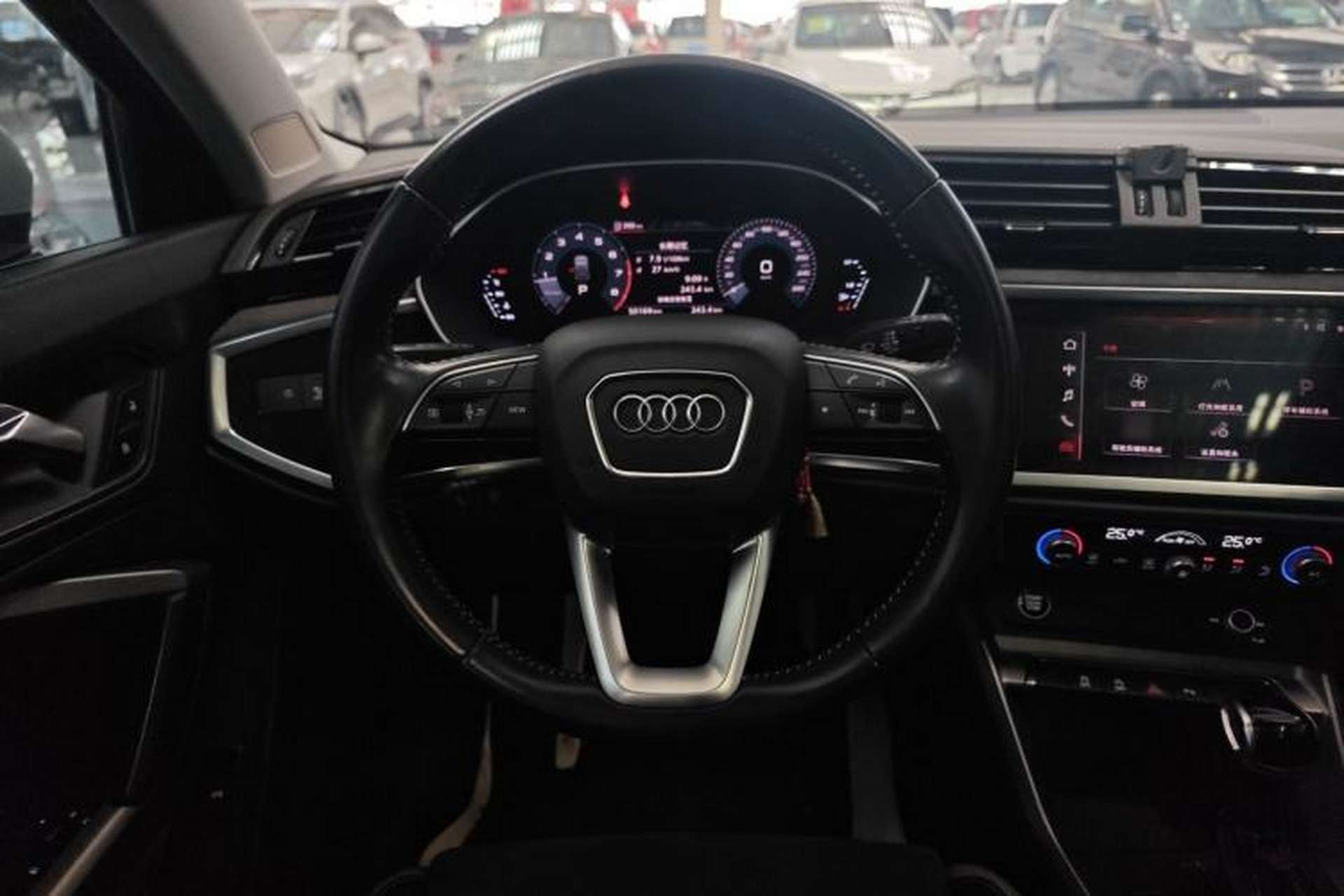Used Audi Q3 2021 35 TFSI Progressive Dynamic Edition Steering Wheel