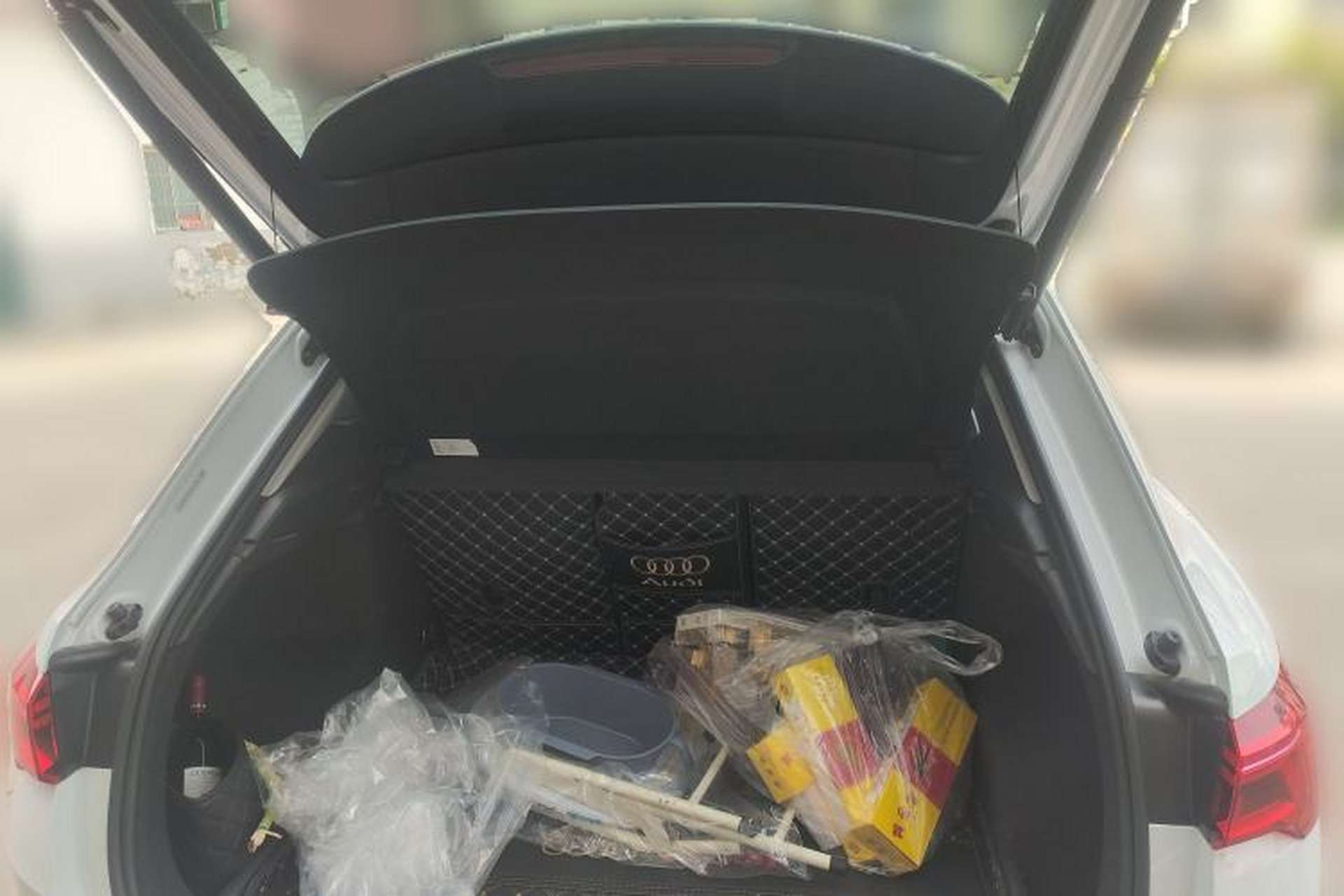 Used Audi Q3 2021 35 TFSI Fashion Dynamic Model Trunk