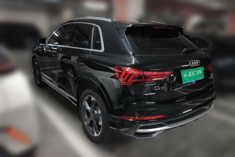 Used Audi Q3 2022 35 TFSI Fashion Dynamic Model Rear Left 45 Deg