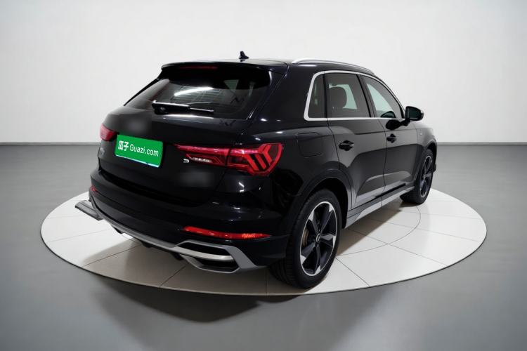 Used Audi Q3 2022 35 TFSI Fashion Dynamic Model Rear Right 45 Deg