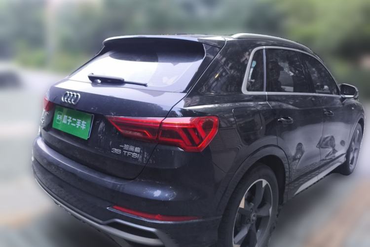 Used Audi Q3 2022 35 TFSI Fashion Dynamic Model Rear Right 45 Deg