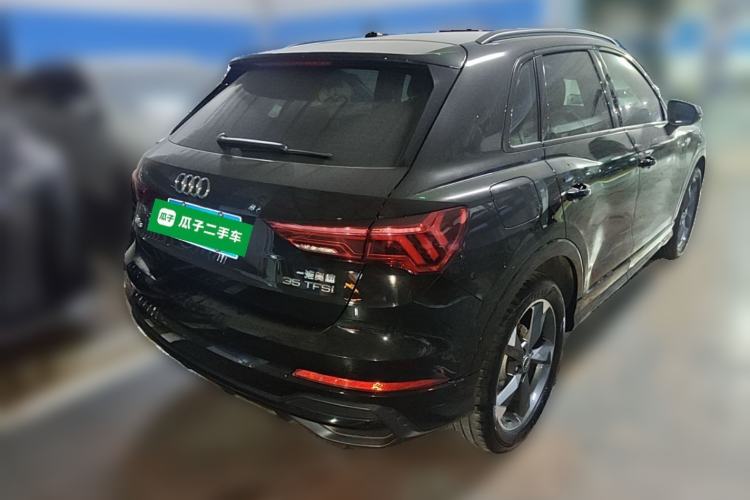 Used Audi Q3 2022 35 TFSI Fashion Dynamic Model Rear Right 45 Deg
