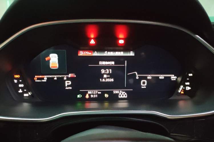 Used Audi Q3 2022 40 TFSI RS Package Performance Model Instrument Cluster