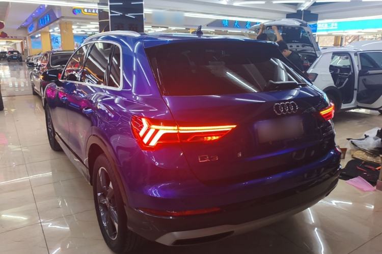 Used Audi Q3 2022 35 TFSI Fashionable and Elegant Model Rear Left 45 Deg