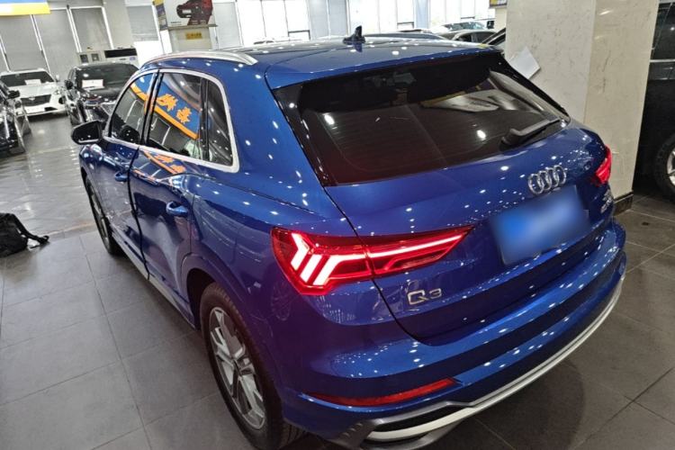 Used Audi Q3 2022 40 TFSI Fashion Dynamic Model Rear Left 45 Deg