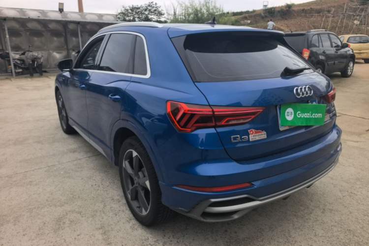 Used Audi Q3 2022 35 TFSI Fashion Dynamic Model Rear Left 45 Deg