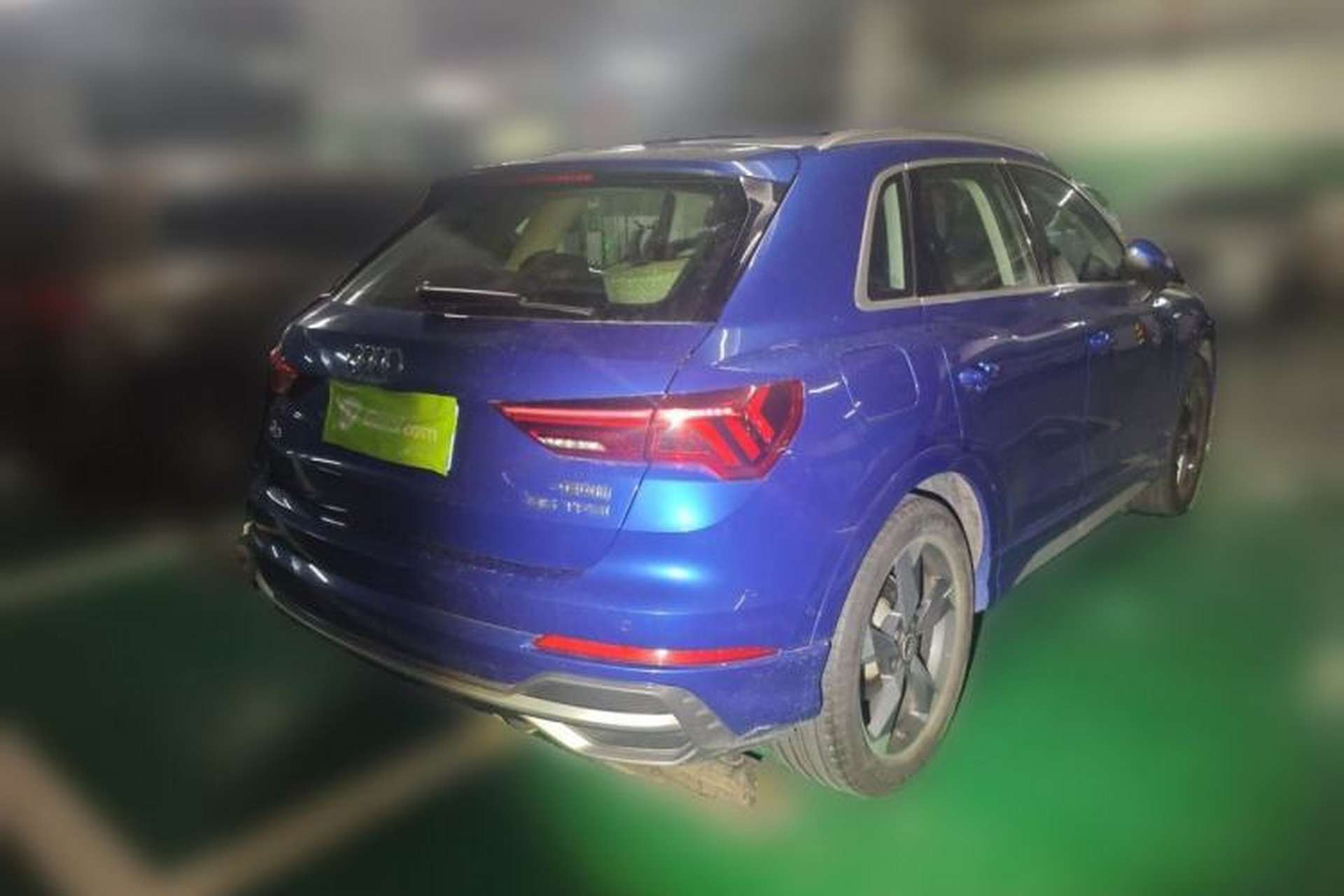 Used Audi Q3 2022 35 TFSI Fashion Dynamic Model Rear Right 45 Deg