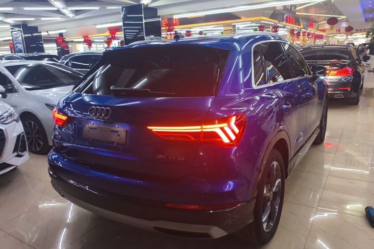 Used Audi Q3 2022 35 TFSI Fashionable and Elegant Model Rear Right 45 Deg