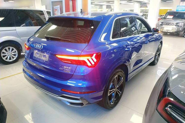 Used Audi Q3 2022 45 TFSI quattro Fashion Dynamic Model Rear Right 45 Deg