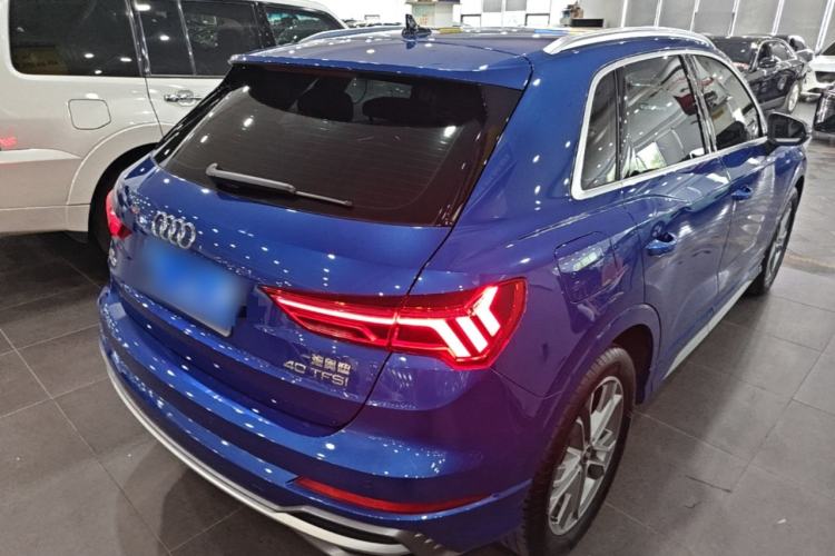 Used Audi Q3 2022 40 TFSI Fashion Dynamic Model Rear Right 45 Deg