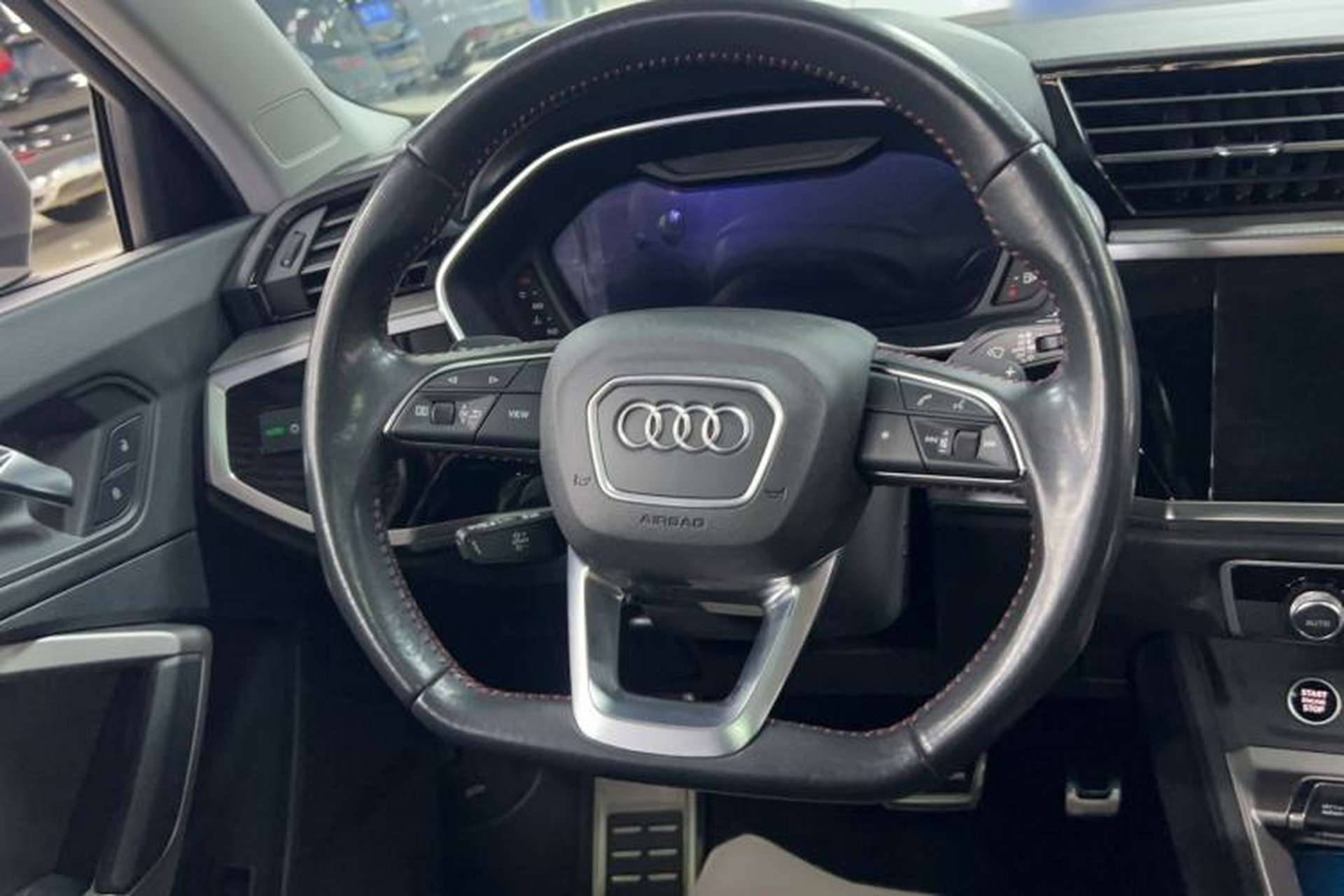 Used Audi Q3 2022 40 TFSI RS Package Performance Model Steering Wheel