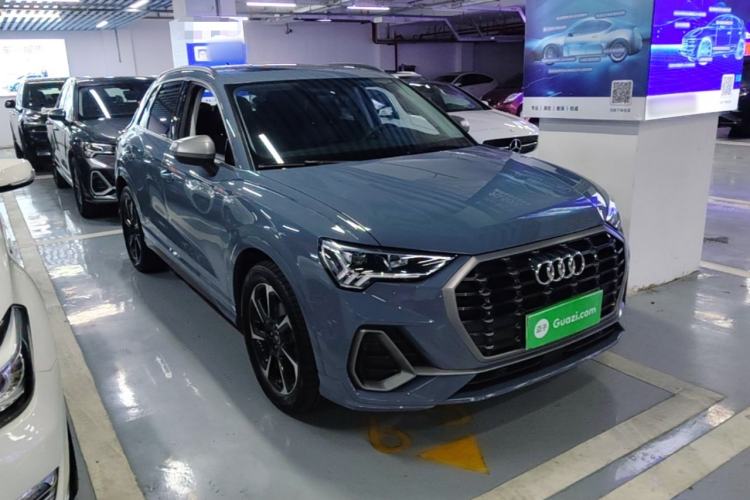 Used Audi Q3 2022 40 TFSI RS Package Performance Model Front Right 45 Deg