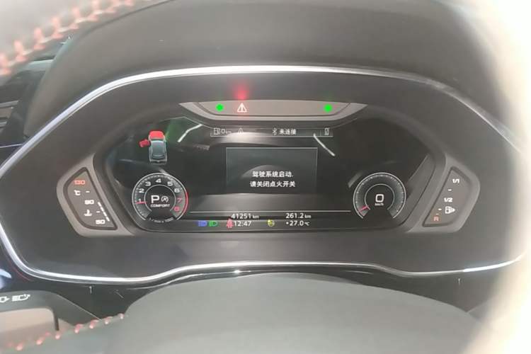 Used Audi Q3 2022 40 TFSI RS Package Performance Model Instrument Cluster