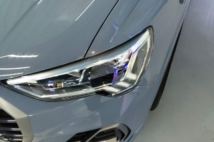 Used Audi Q3 2022 40 TFSI RS Package Performance Model Left Front Headlight
