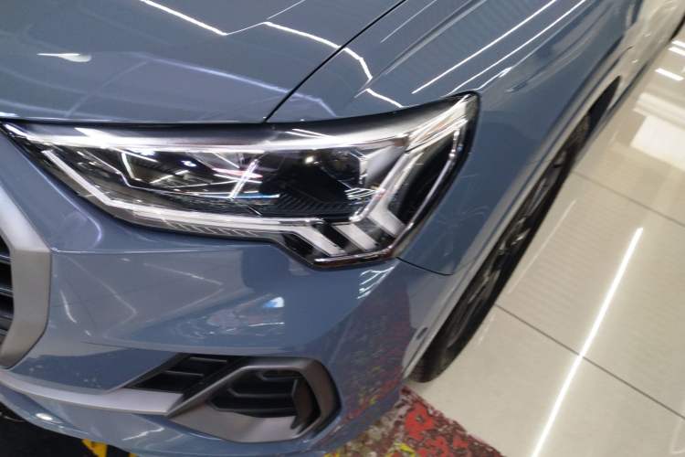 Used Audi Q3 2022 40 TFSI RS Package Performance Model Left Front Headlight