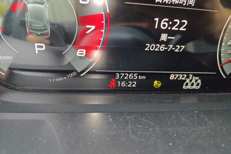 Used Audi Q3 2022 35 TFSI Fashion Dynamic Model Odometer Close Up