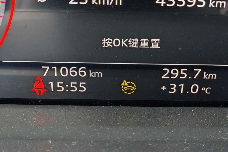 Used Audi Q3 2022 40 TFSI Fashion Dynamic Model Odometer Close Up
