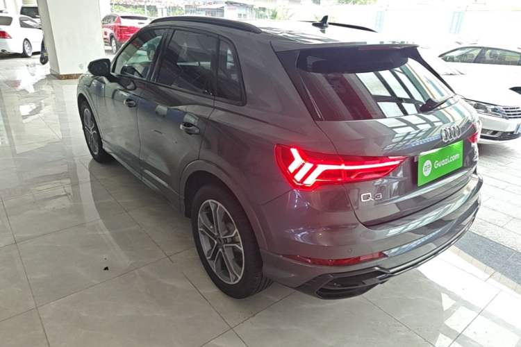Used Audi Q3 2022 40 TFSI Fashion Dynamic Model Rear Left 45 Deg