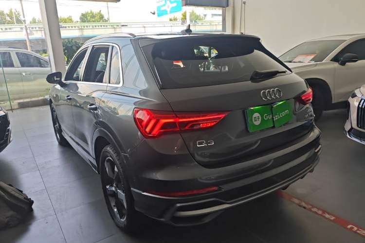 Used Audi Q3 2022 35 TFSI Fashion Dynamic Model Rear Left 45 Deg