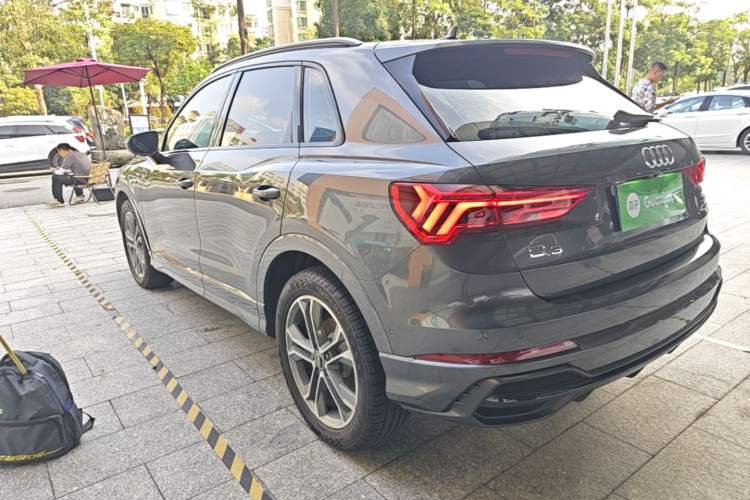 Used Audi Q3 2022 40 TFSI Fashion Dynamic Model Rear Left 45 Deg