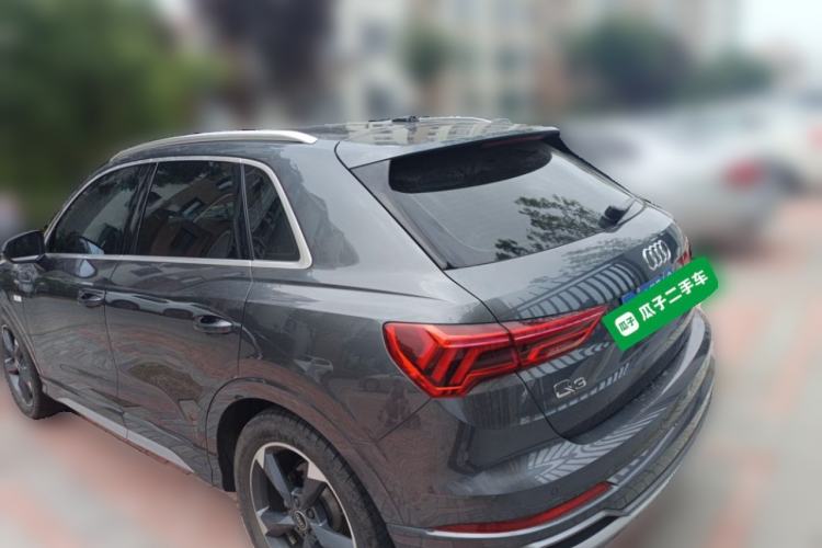 Used Audi Q3 2022 35 TFSI Fashion Dynamic Model Rear Left 45 Deg