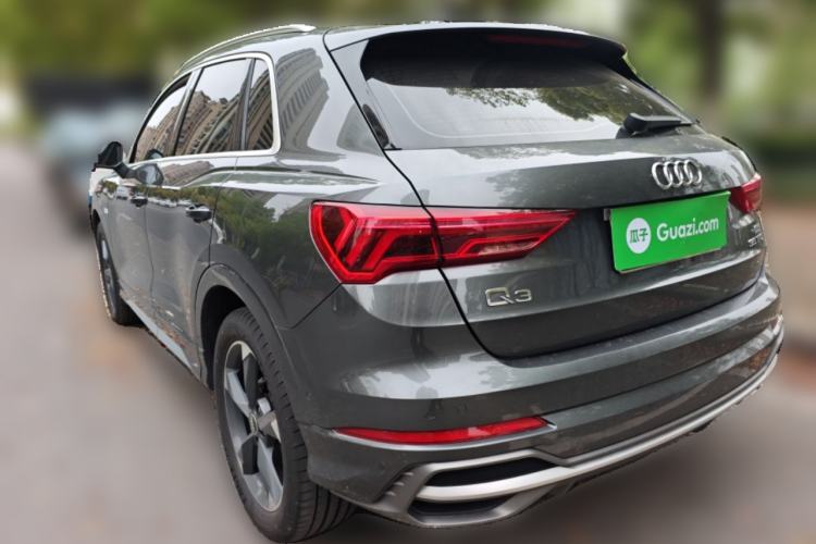 Used Audi Q3 2022 35 TFSI Fashion Dynamic Model Rear Left 45 Deg