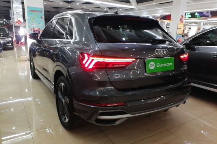 Used Audi Q3 2022 35 TFSI Fashion Dynamic Model Rear Left 45 Deg
