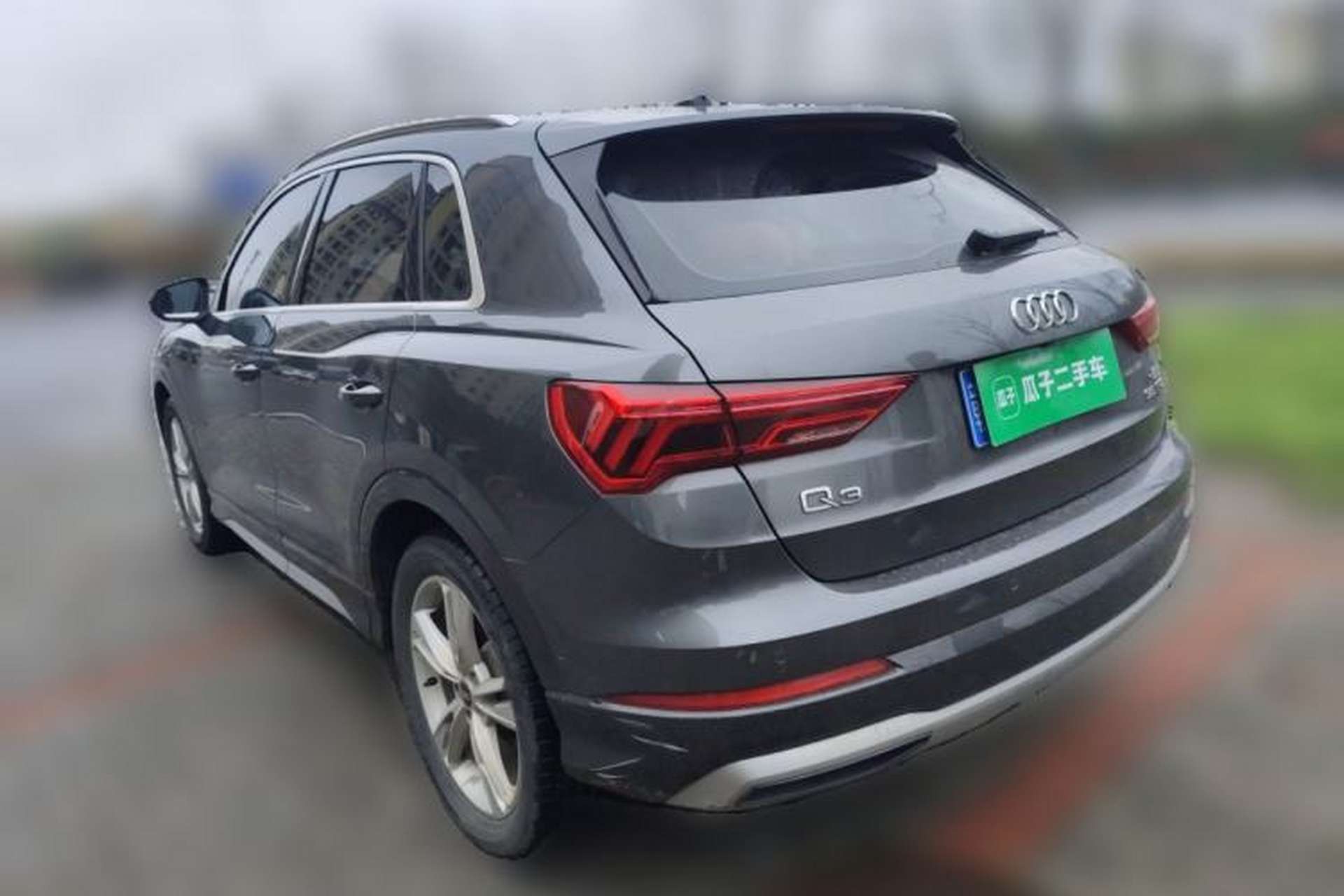 Used Audi Q3 2022 35 TFSI Fashionable and Elegant Model Rear Left 45 Deg
