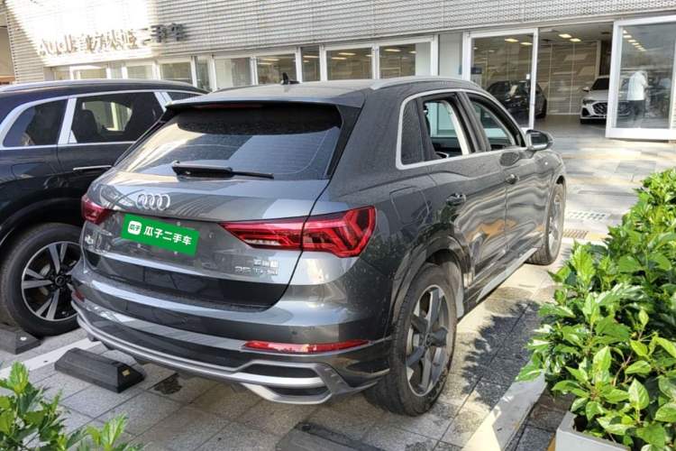 Used Audi Q3 2022 35 TFSI Fashion Dynamic Model Rear Right 45 Deg