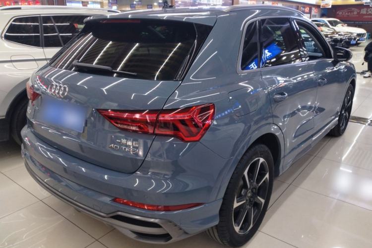 Used Audi Q3 2022 40 TFSI RS Package Performance Model Rear Right 45 Deg