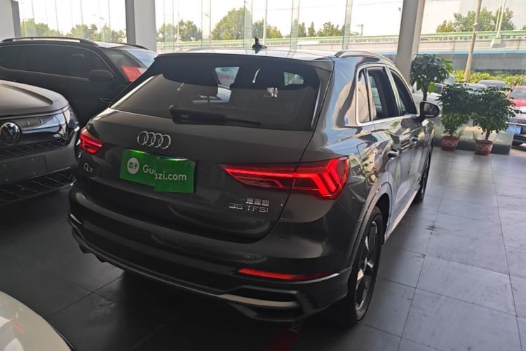 Used Audi Q3 2022 35 TFSI Fashion Dynamic Model Rear Right 45 Deg