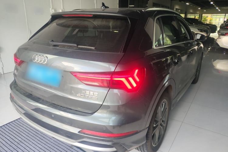 Used Audi Q3 2022 40 TFSI Fashion Dynamic Model Rear Right 45 Deg