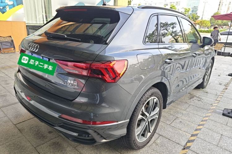 Used Audi Q3 2022 40 TFSI Fashion Dynamic Model Rear Right 45 Deg