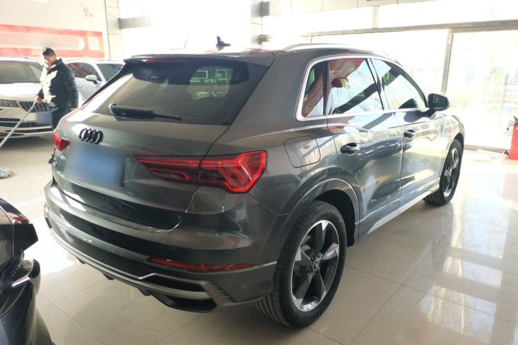 Used Audi Q3 2022 35 TFSI Fashion Dynamic Model Rear Right 45 Deg