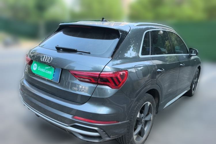 Used Audi Q3 2022 35 TFSI Fashion Dynamic Model Rear Right 45 Deg