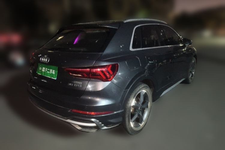 Used Audi Q3 2022 35 TFSI Fashion Dynamic Model Rear Right 45 Deg