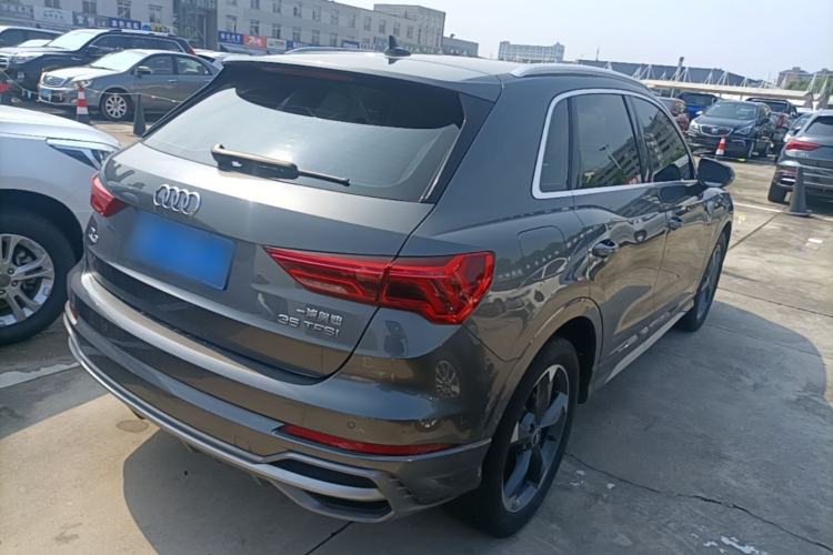 Used Audi Q3 2022 35 TFSI Fashion Dynamic Model Rear Right 45 Deg