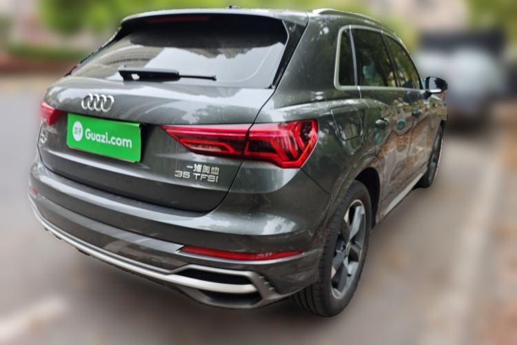 Used Audi Q3 2022 35 TFSI Fashion Dynamic Model Rear Right 45 Deg