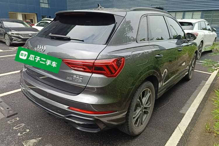 Used Audi Q3 2022 35 TFSI Fashion Dynamic Model Rear Right 45 Deg