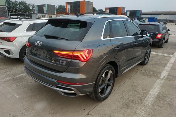 Used Audi Q3 2022 35 TFSI Fashion Dynamic Model Rear Right 45 Deg