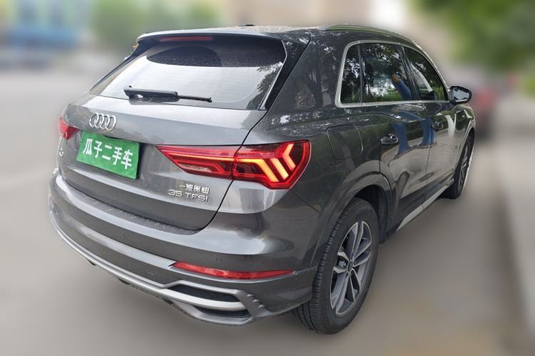 Used Audi Q3 2022 35 TFSI Progressive Dynamic Edition Rear Right 45 Deg